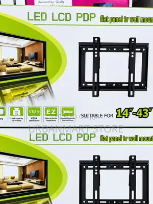 Fixed TV Bracket for 14–43 Inch Screens
