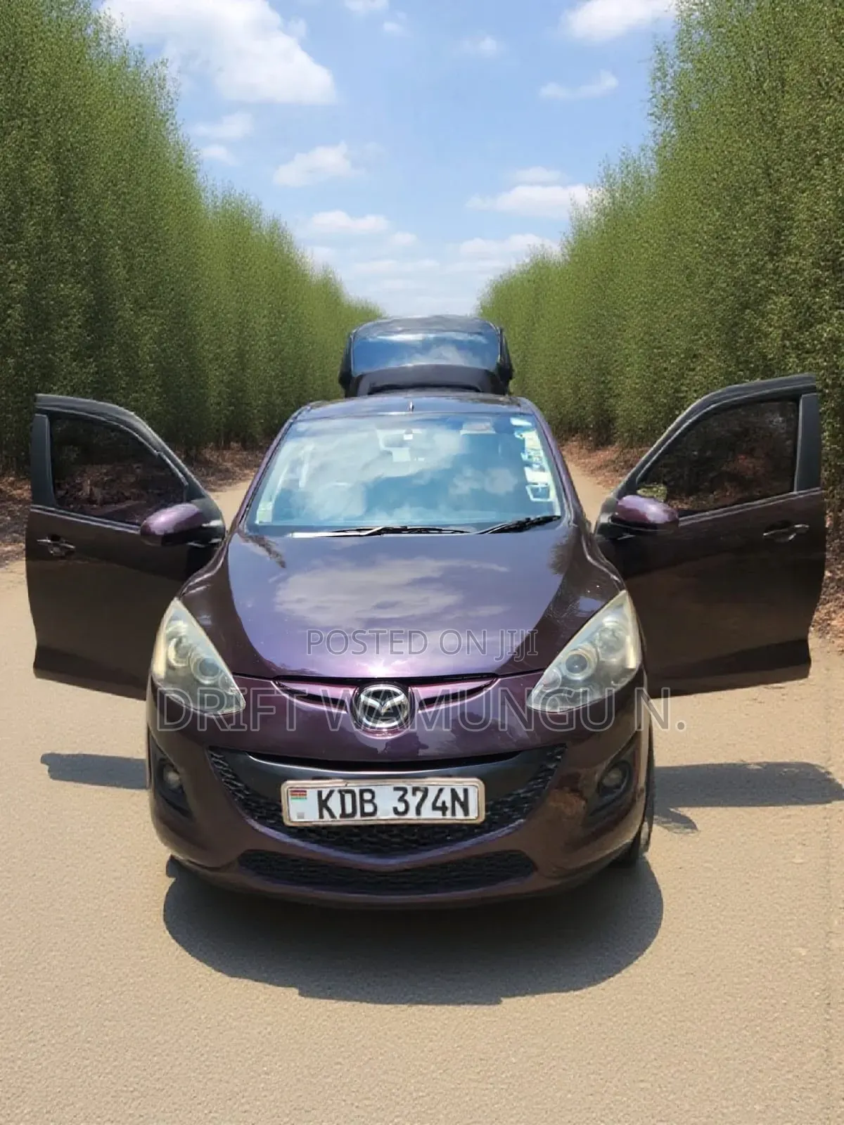 Mazda Demio 2014 Maroon