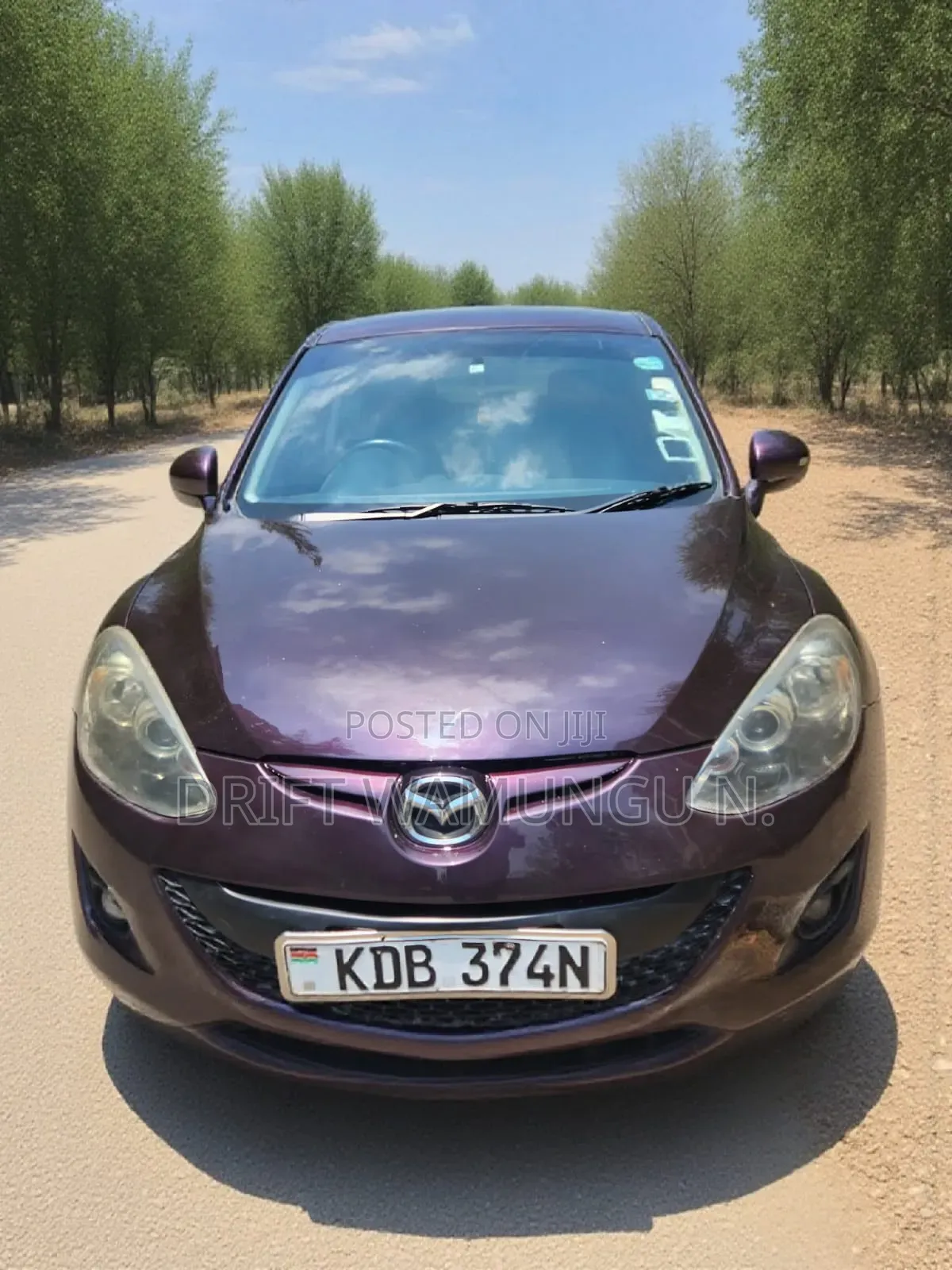 Mazda Demio 2014 Maroon