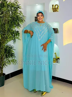 Jungle Green Stylish Abaya. Free Size Maxi Dress