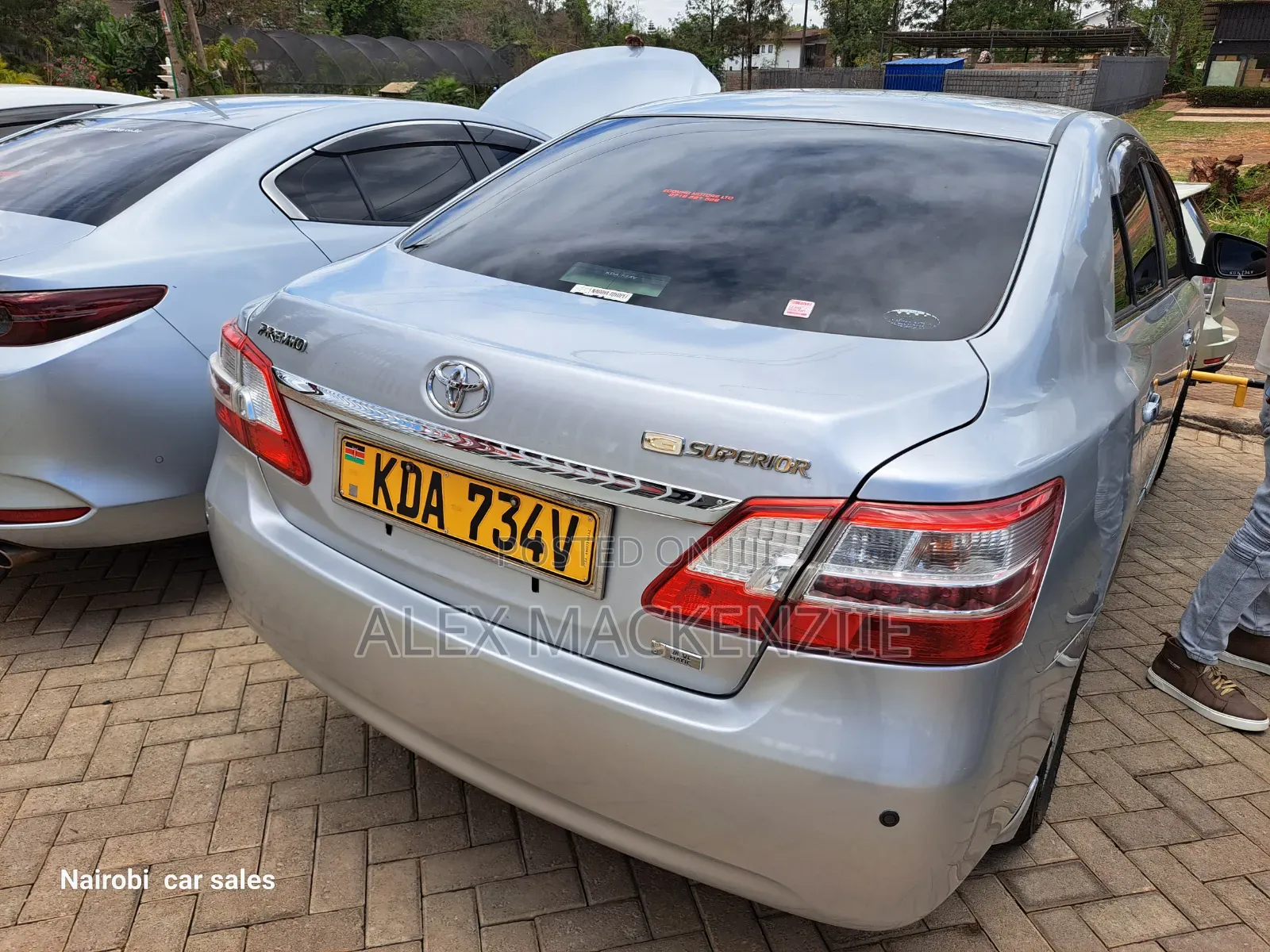 Toyota Premio 2014 Silver