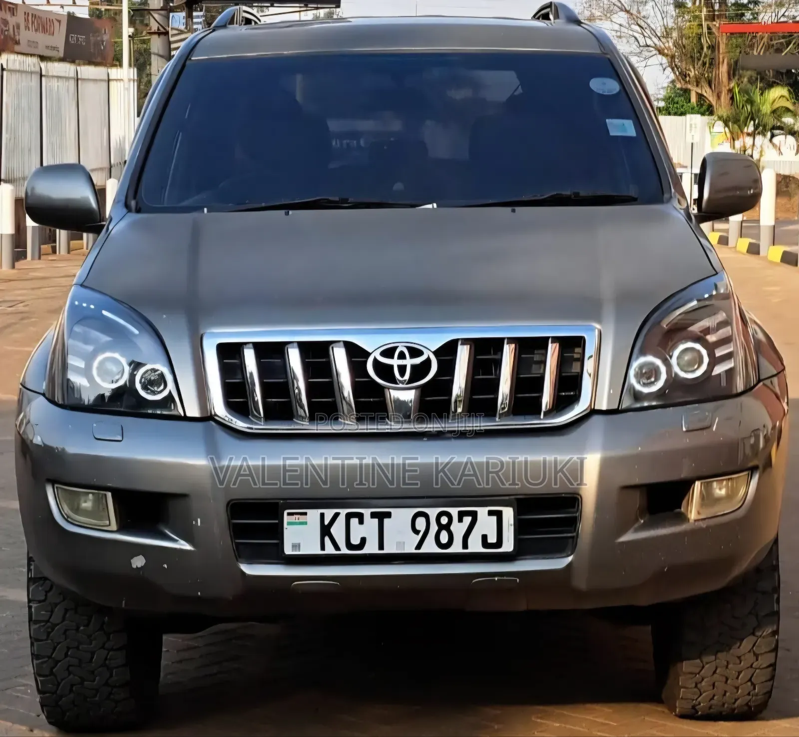 Toyota Land Cruiser Prado 2008 Gray