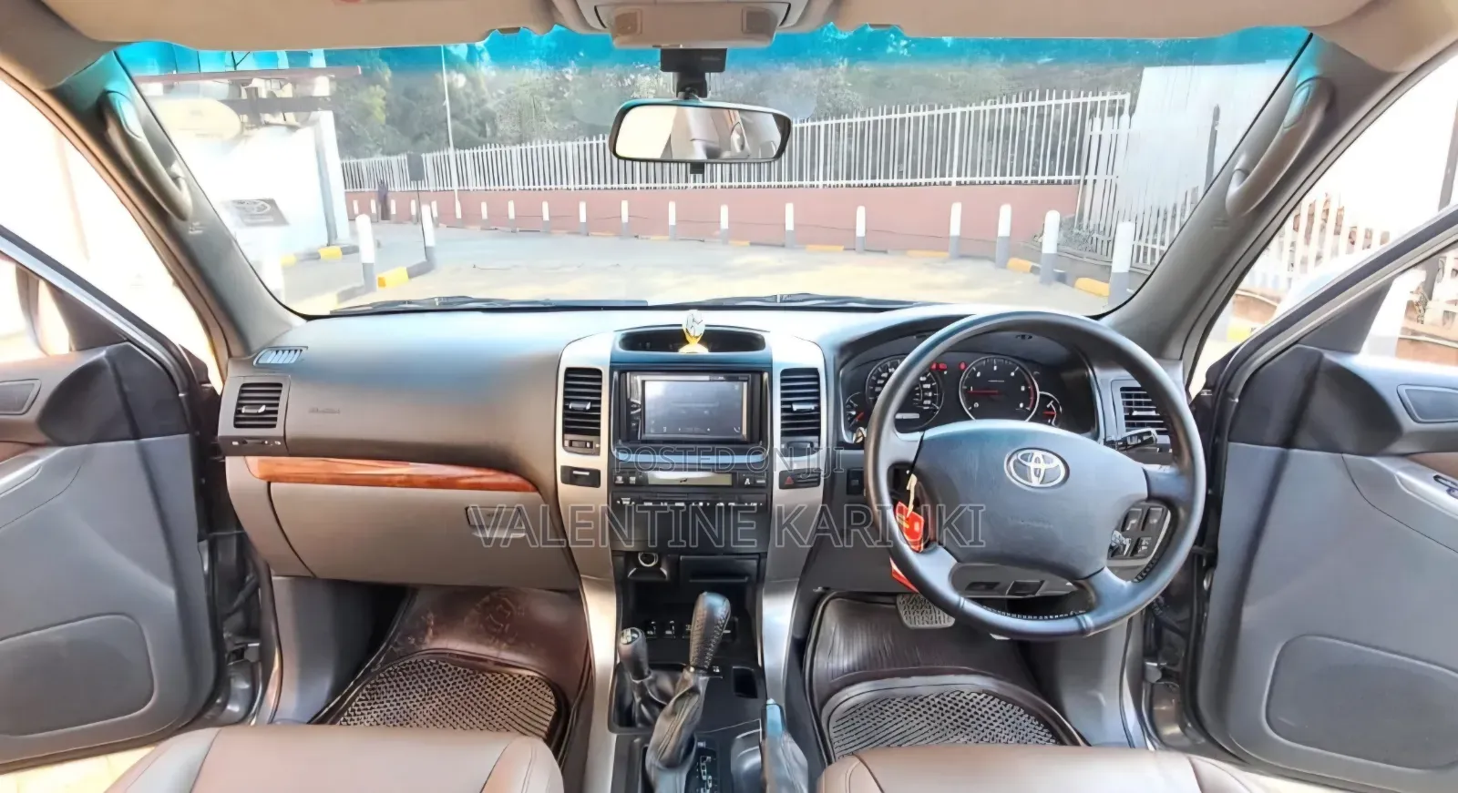 Toyota Land Cruiser Prado 2008 Gray