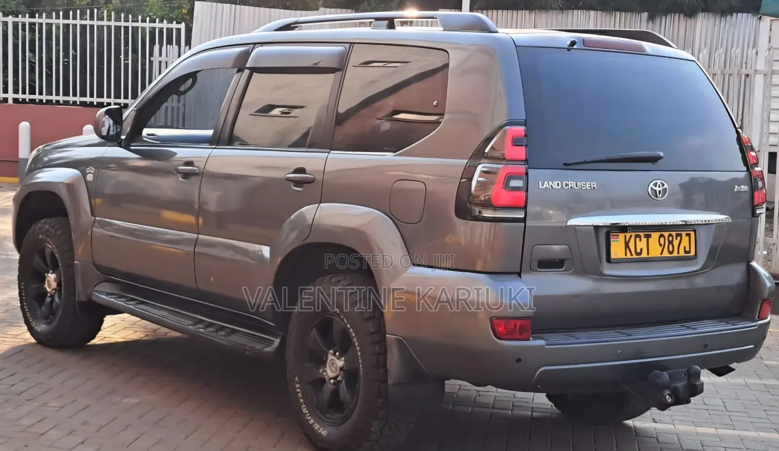 Toyota Land Cruiser Prado 2008 Gray