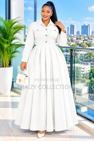 Quality Collared Maxi Dress
