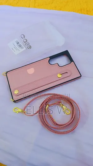 Samsung S22 Ultra Cover With Holder and Lanyard