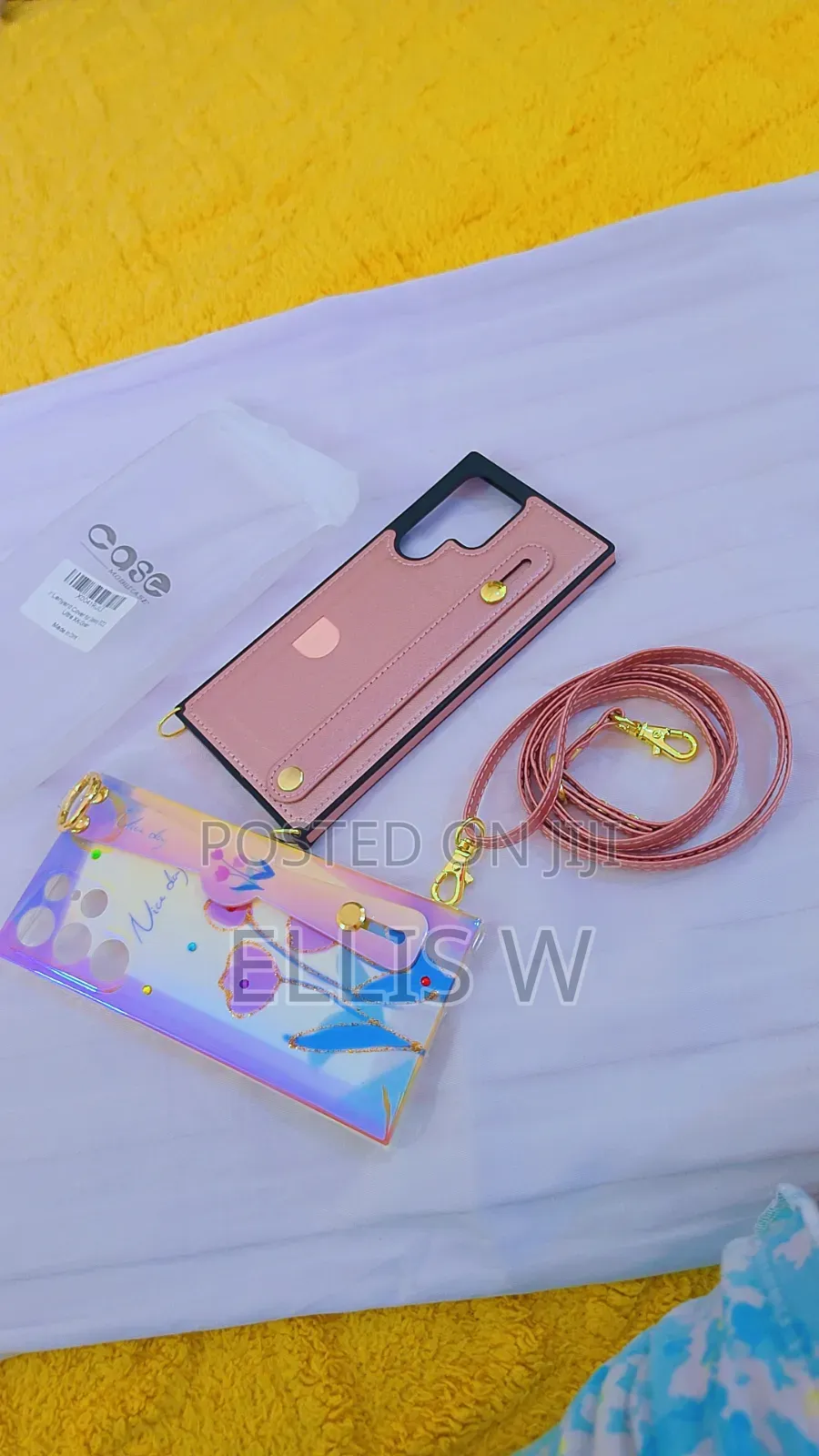 Samsung S22 Ultra Cover With Holder and Lanyard