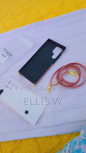 Samsung S22 Ultra Cover With Holder and Lanyard
