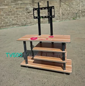 Glass TV Stand With Mount