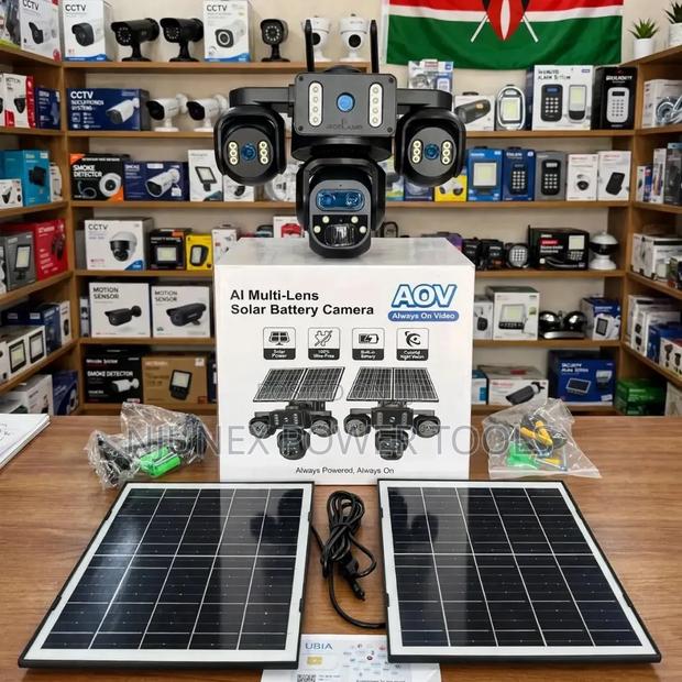 AOV Multi-Lens Solar Battery Camera System - thumbnail 2