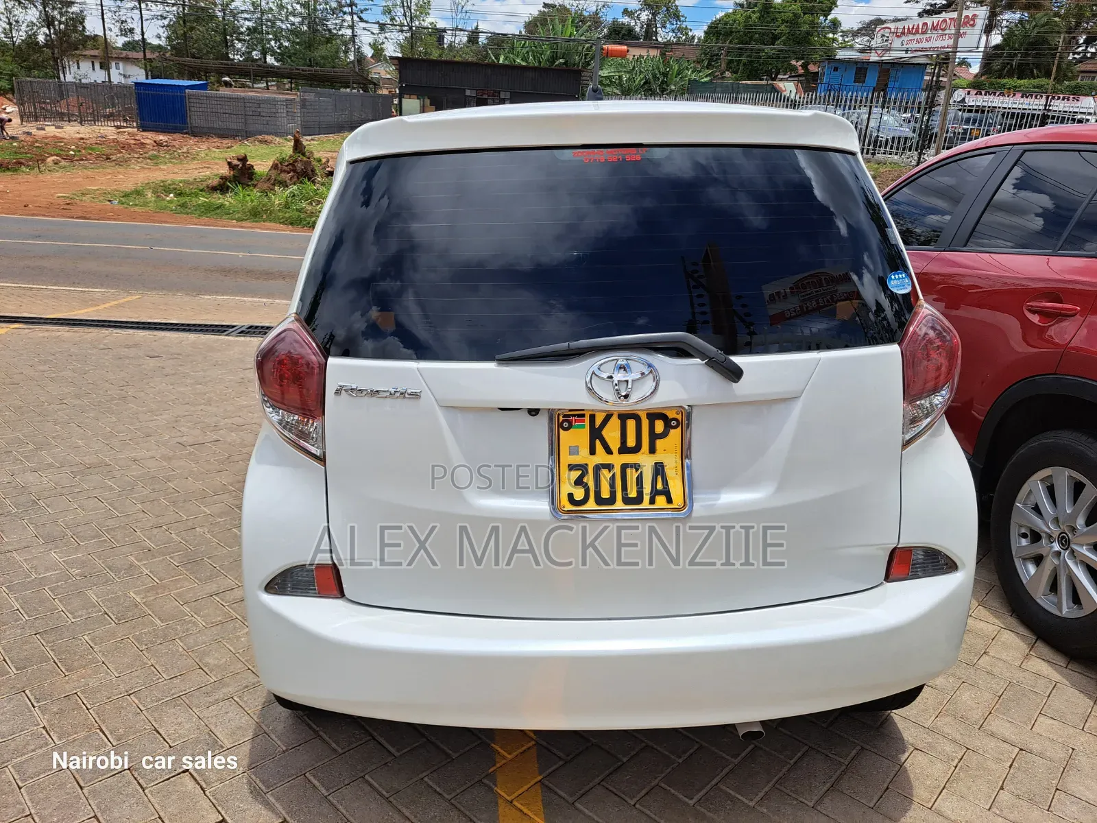 Toyota Ractis 2016 White
