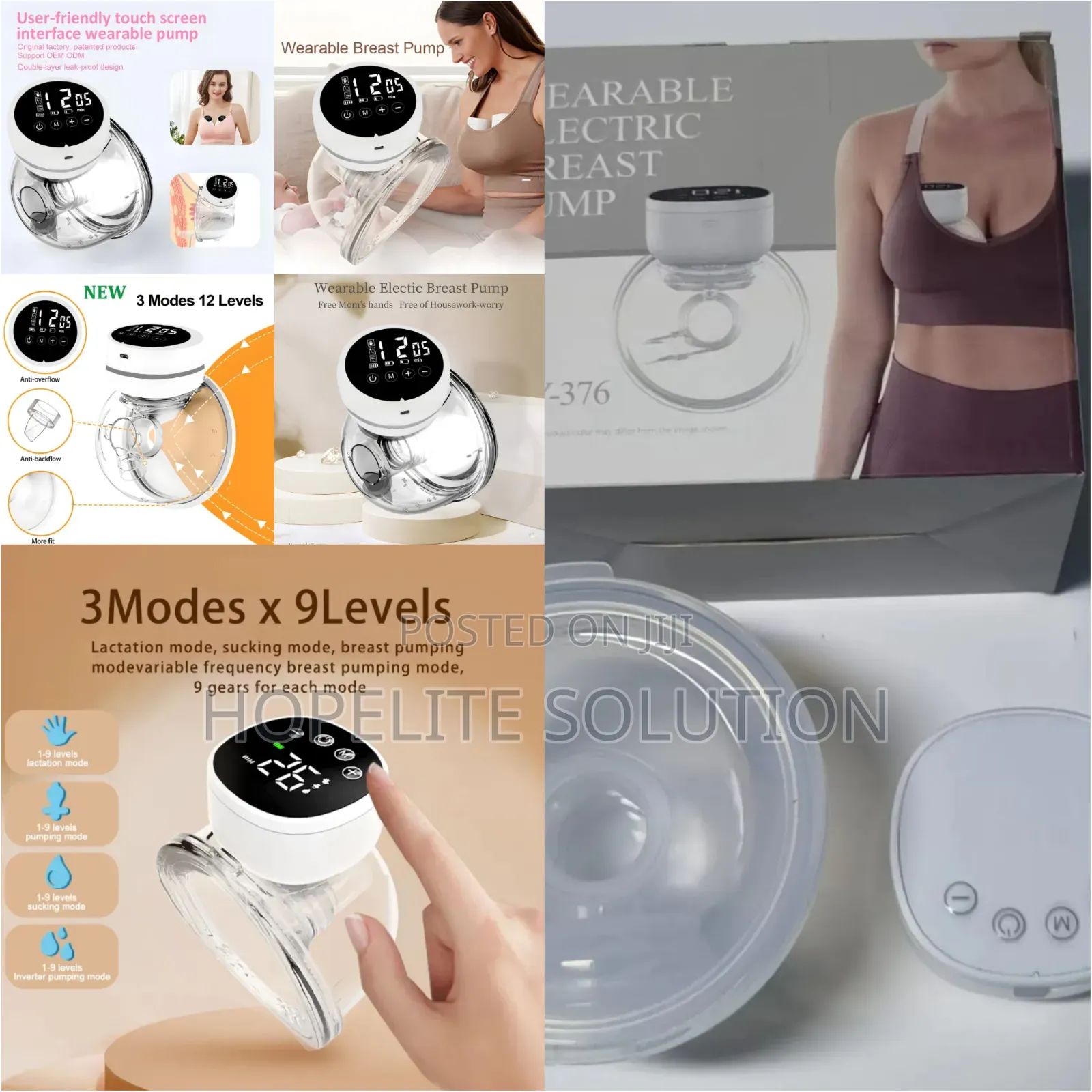 Fully Automatic Wearable Breast Pump