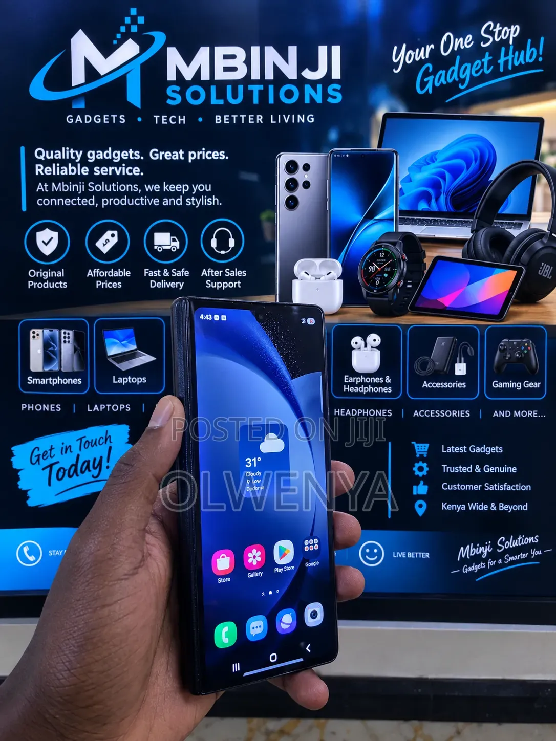 Samsung Galaxy Z Fold 5 256 GB Black