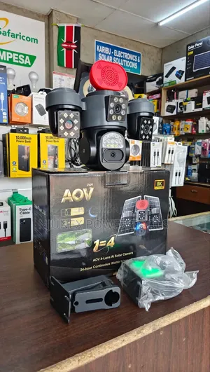 AOV 4- Lens Ai Smart Solar Camera