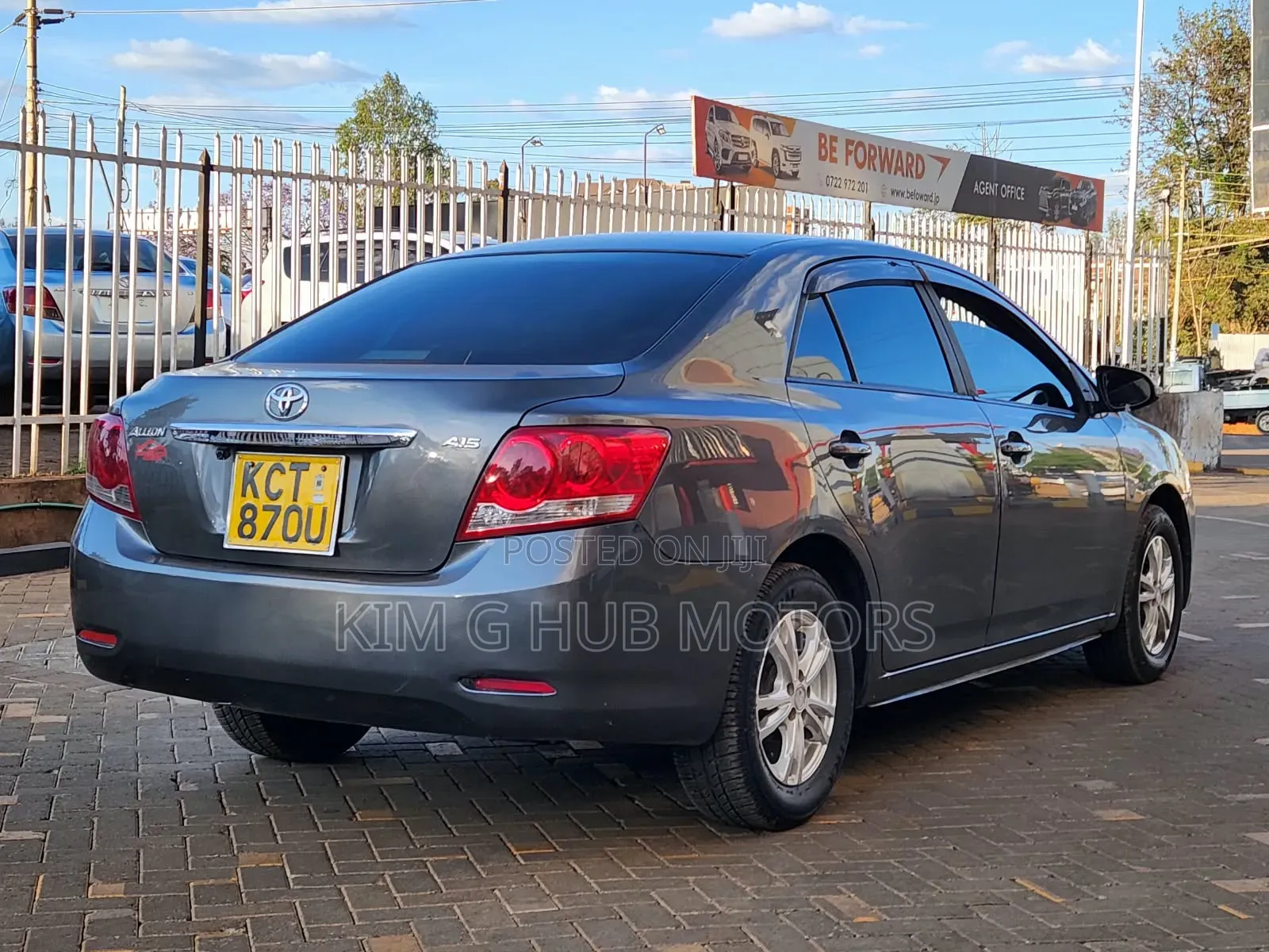Toyota Allion 2013 Gray