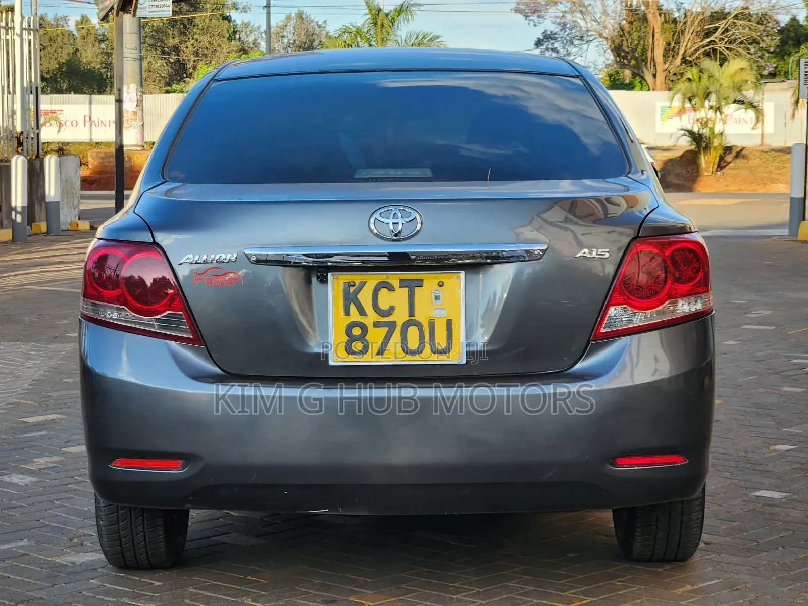 Toyota Allion 2013 Gray