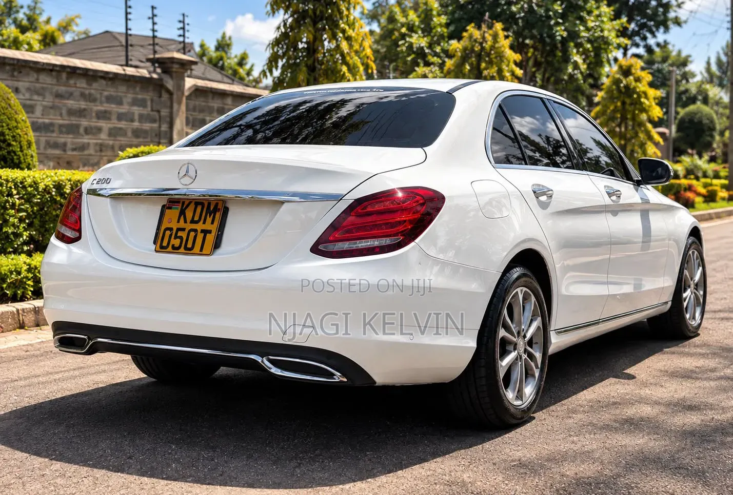 Mercedes-Benz C200 2016 White