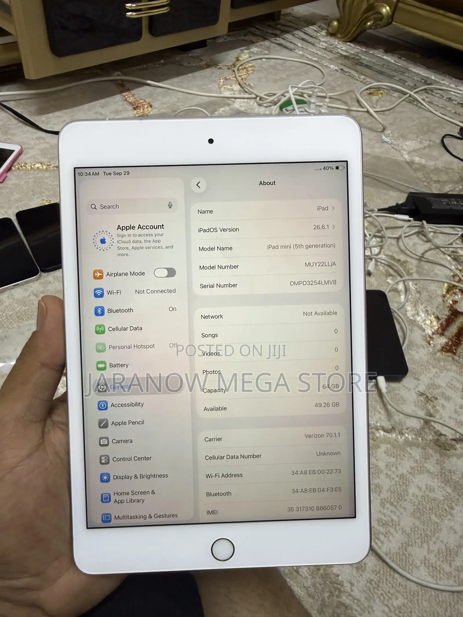 Apple iPad mini 5 (2019) 64 GB Silver