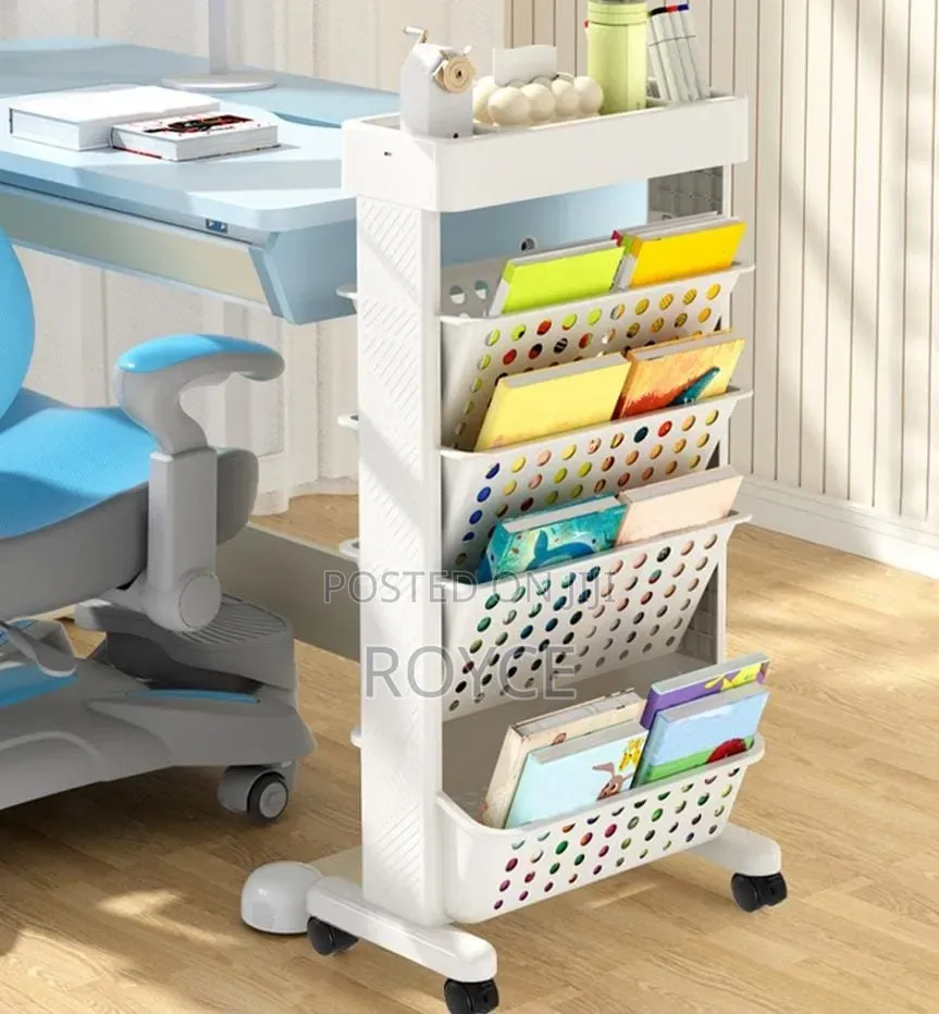 5-Tier Rolling Utility Cart