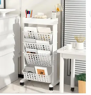5-Tier Rolling Utility Cart