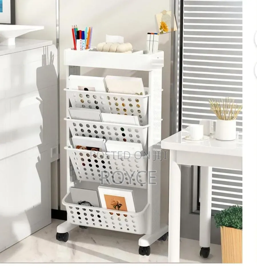 5-Tier Rolling Utility Cart