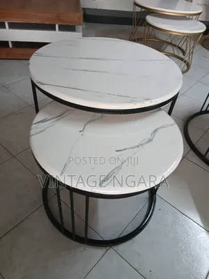 Luxury Round Marble Coffee Tabke
