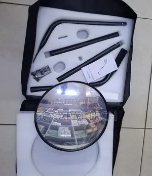 30CM Heavy-Duty Undersearch Mirror With LED Torch for Vehicle