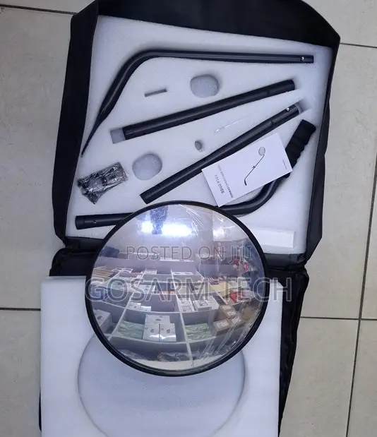 30CM Heavy-Duty Undersearch Mirror With LED Torch for Vehicle