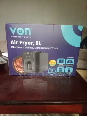 Von VAF08ODSTK Slim Digital Air Fryer,8L