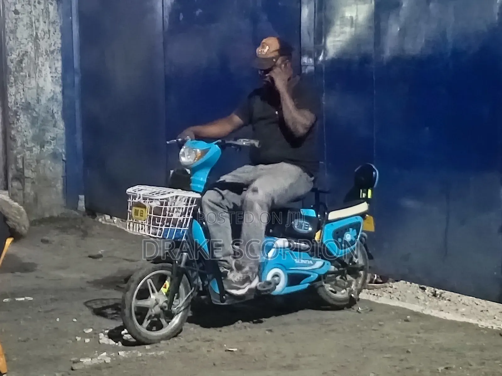 New Motorcycle 2022 Blue