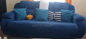 8 Seater Blue Sofa Set