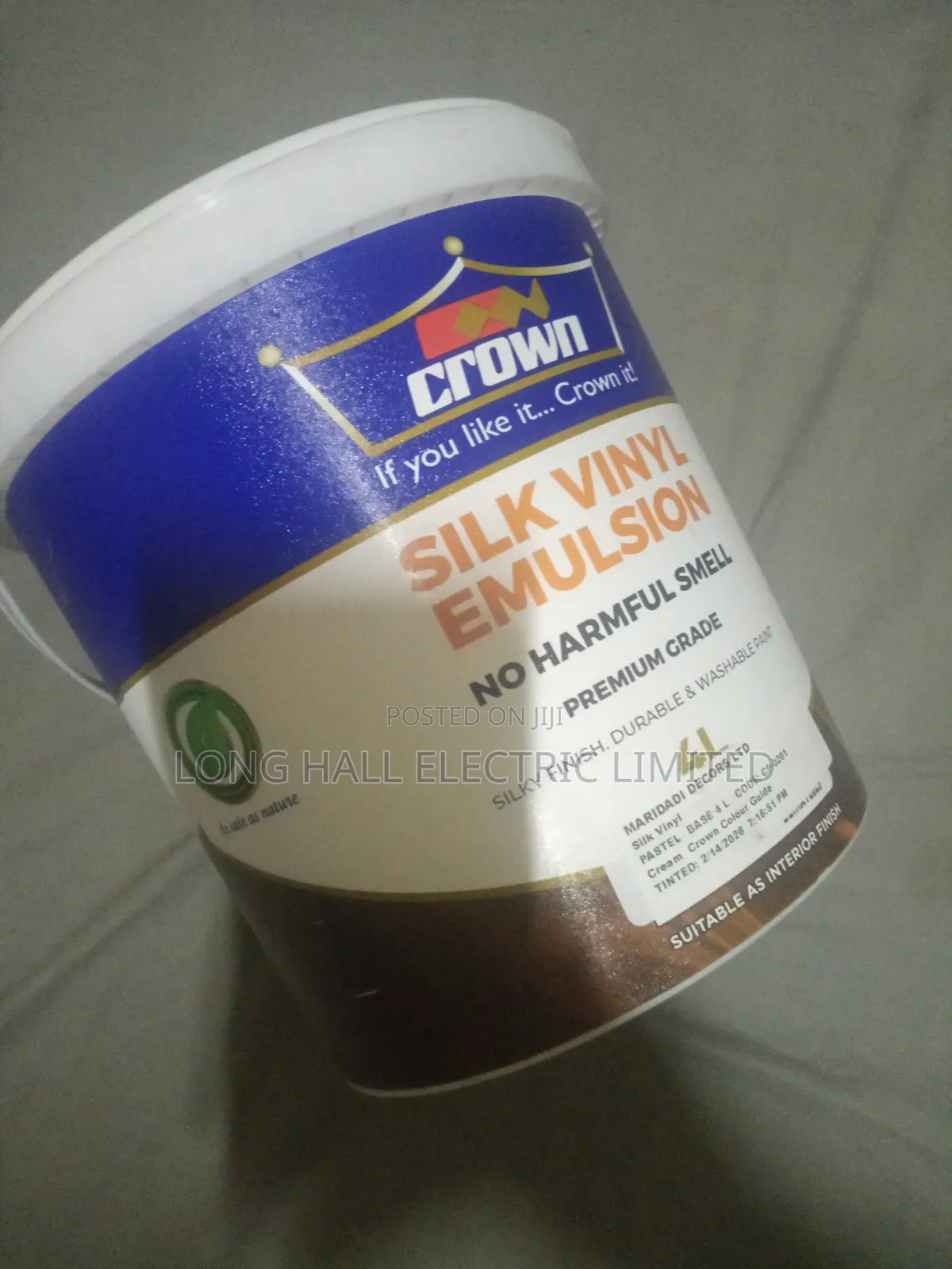 Crown Paints Silk Vinyl Emulsion