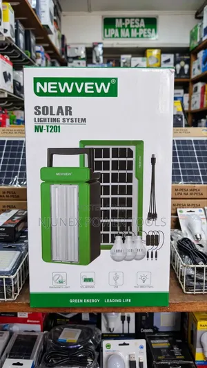 NEWVEW Solar Lighting System (Model: NV-T201),