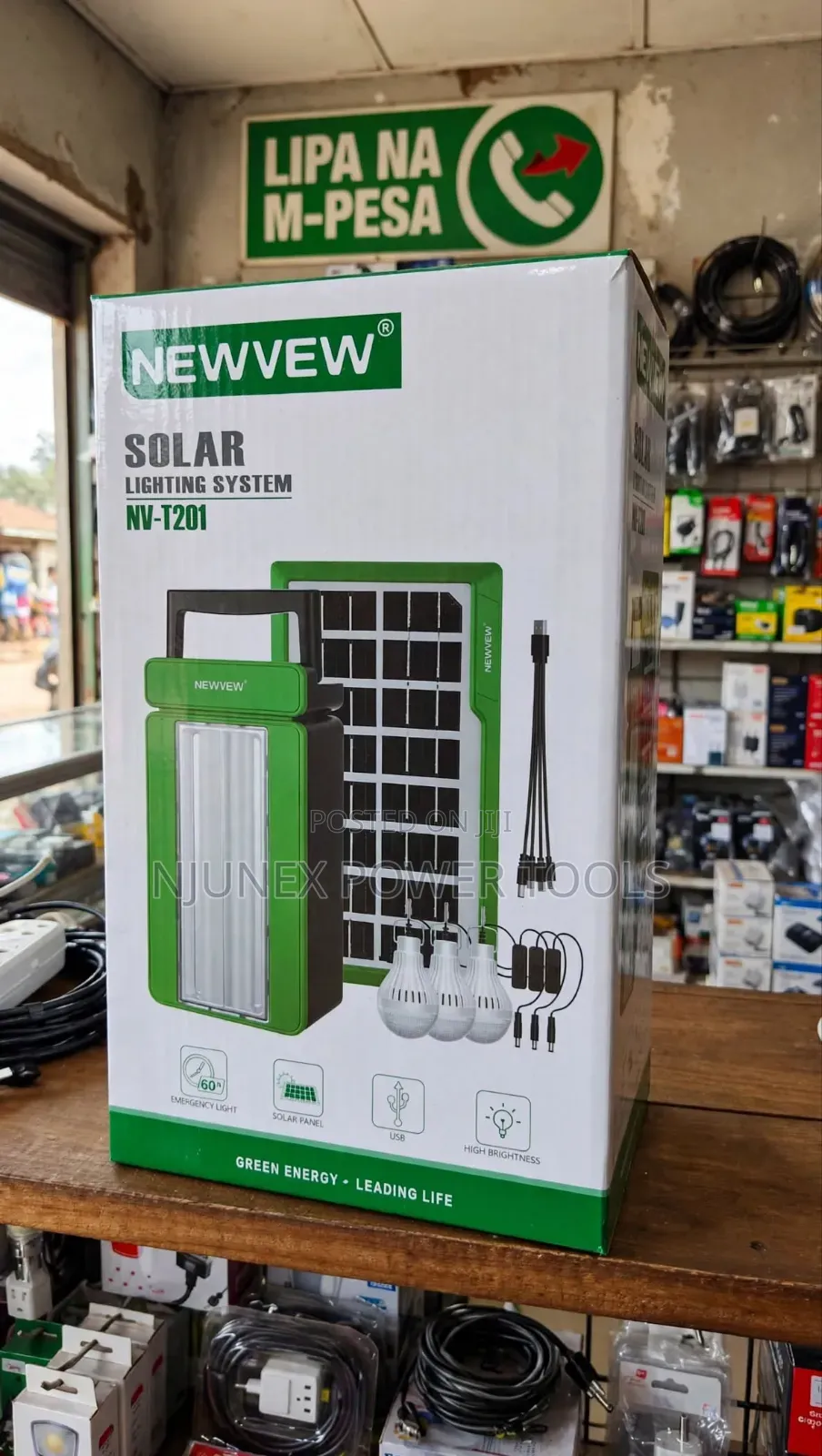 NEWVEW (Model: NV-T201), Solar Lighting System