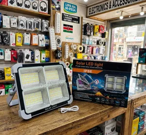 Solar LED Flood Light and Emergency Work Ligh