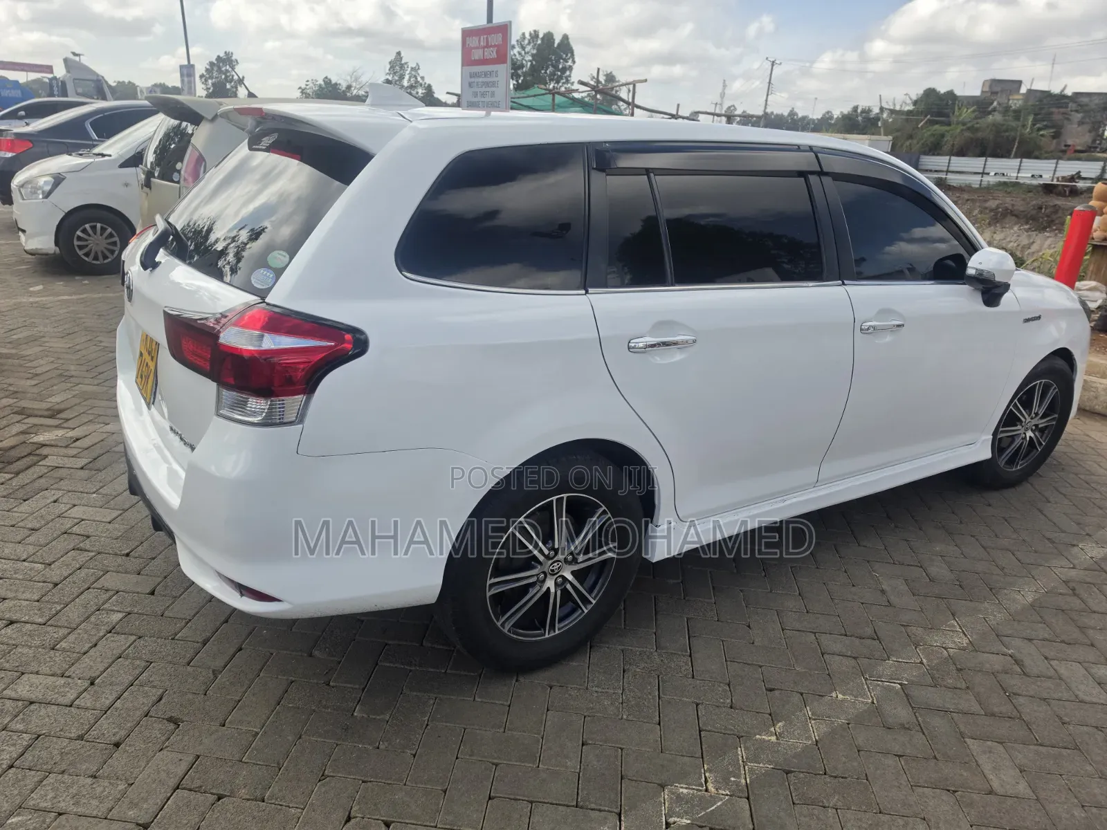 Toyota Corolla Fielder 2015 White