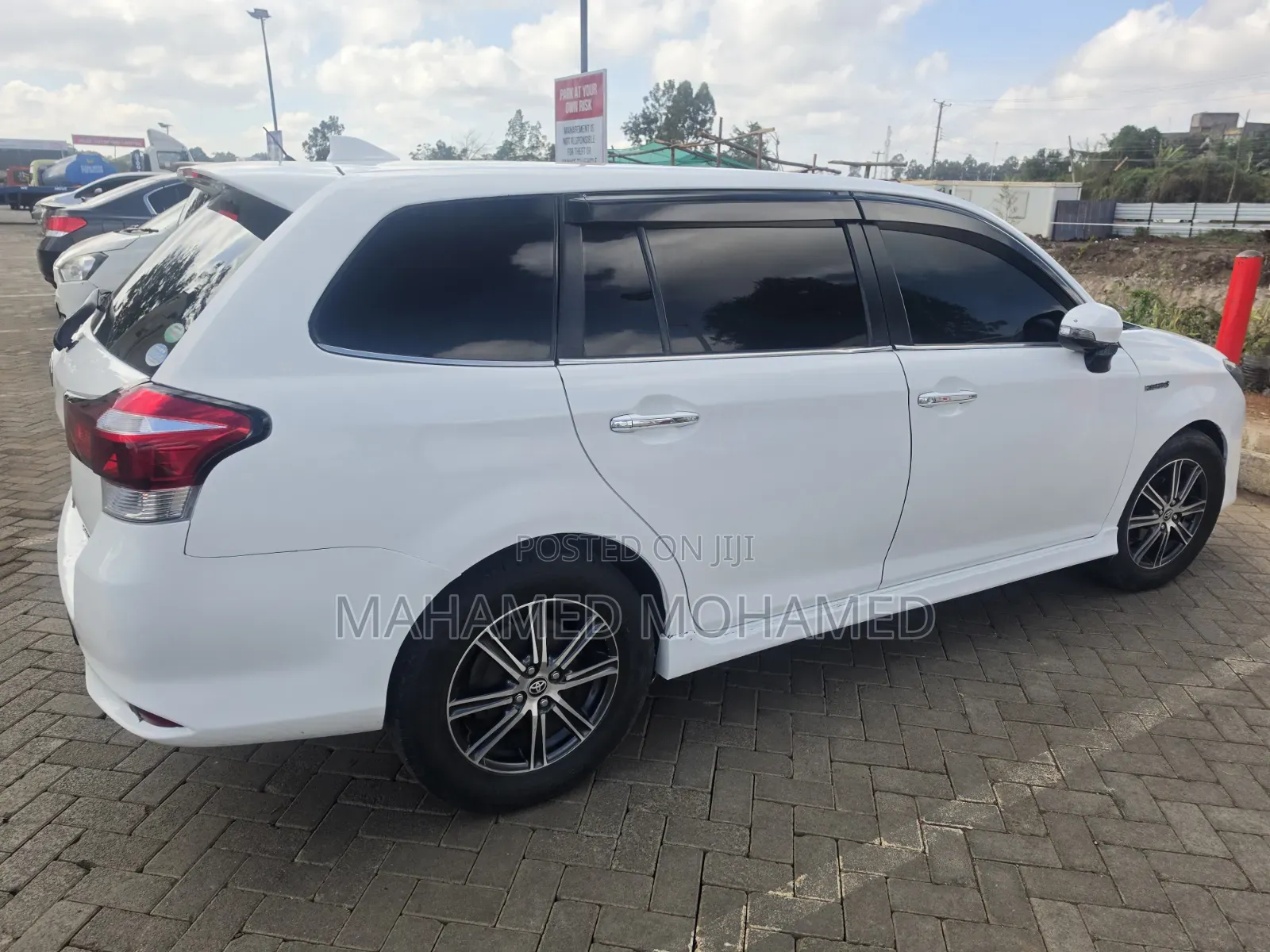 Toyota Corolla Fielder 2015 White