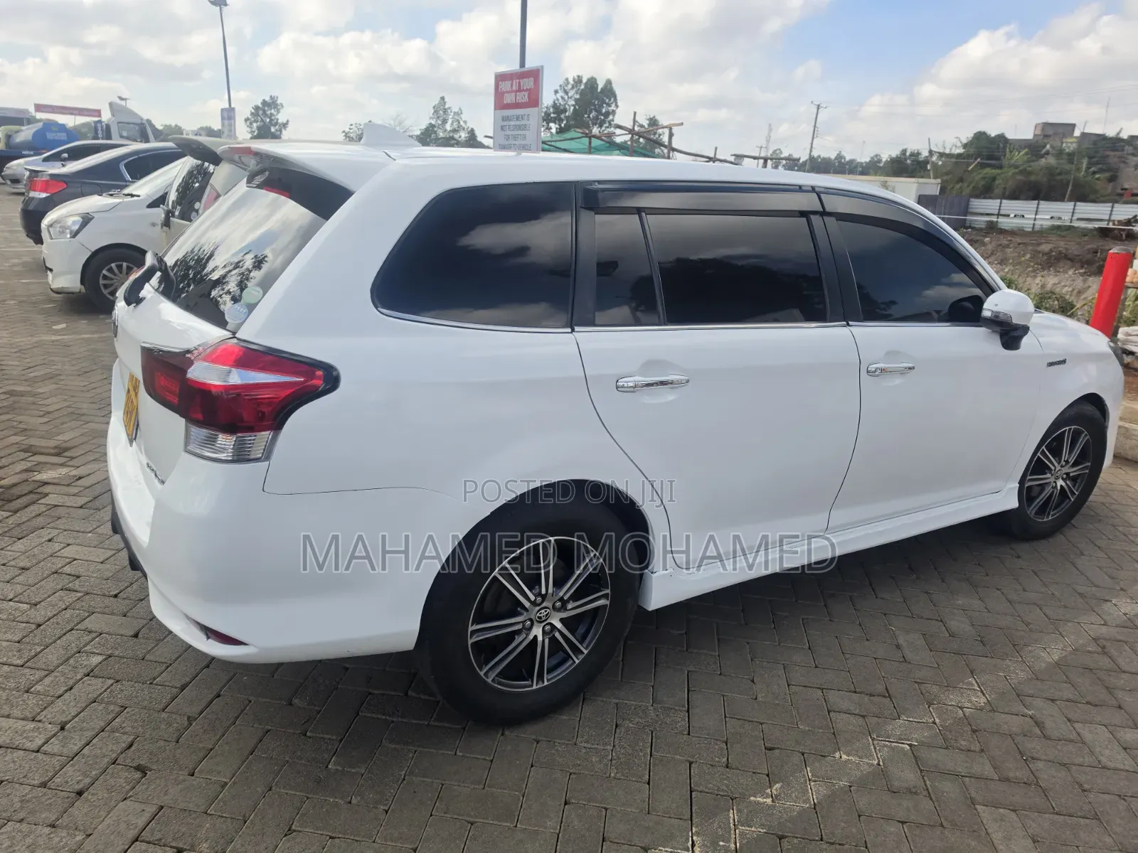 Toyota Corolla Fielder 2015 White