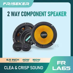 FRISEKER FR-LA65 6.5 Inch 2-Way Component Car Speaker