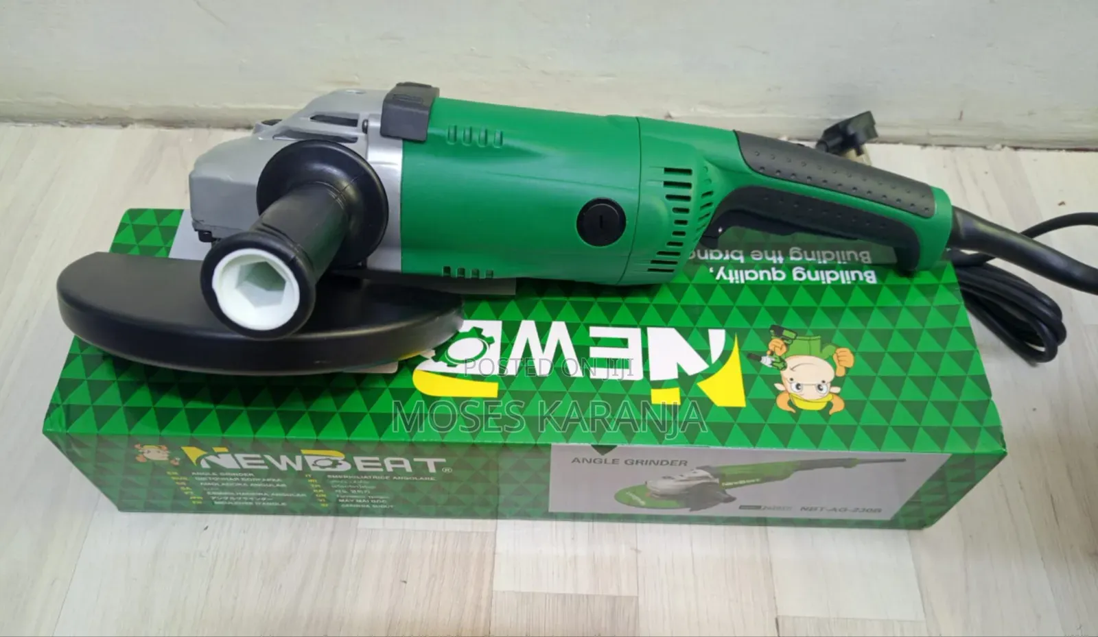 Newbeat 9-Inch Heavy-Duty Cutting & Grinding Machine