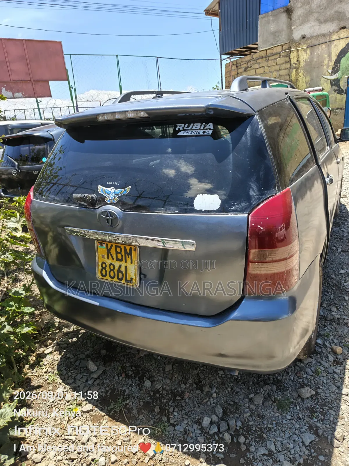 Toyota Wish 2005 Gray