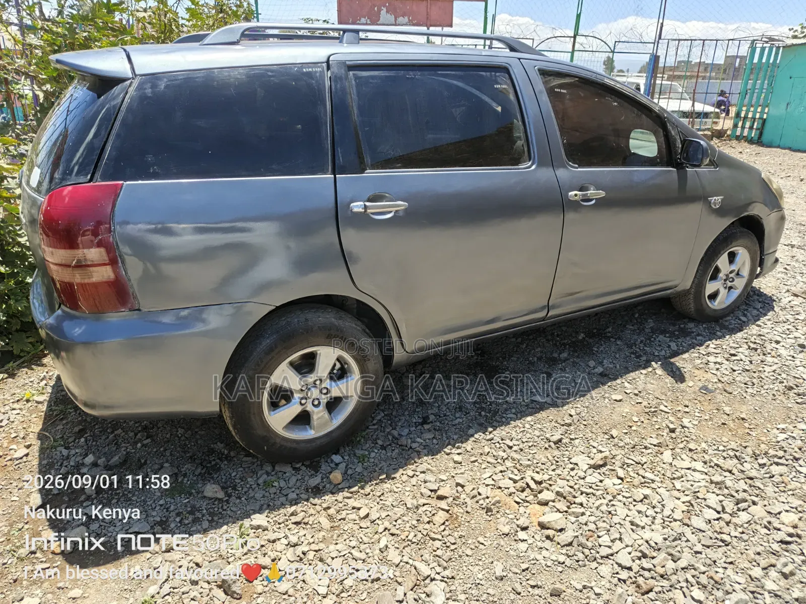 Toyota Wish 2005 Gray