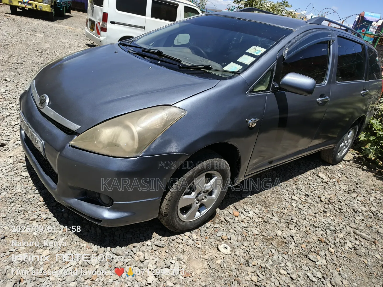 Toyota Wish 2005 Gray