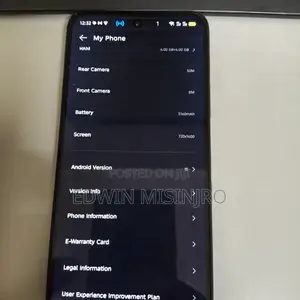 Infinix Hot 60i 128 GB Black