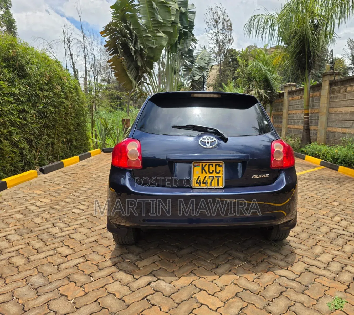 Toyota Auris 2008 Black