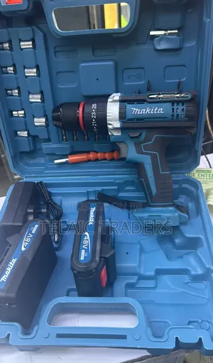 Makita Cordless Drill 48 Watts 
With Metal Chuck