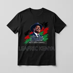 Printed Raila Odinga Anniversary Tshirt