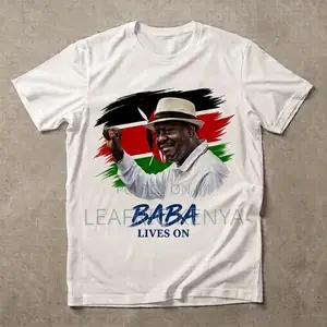 Printed Raila Odinga Anniversary Tshirt