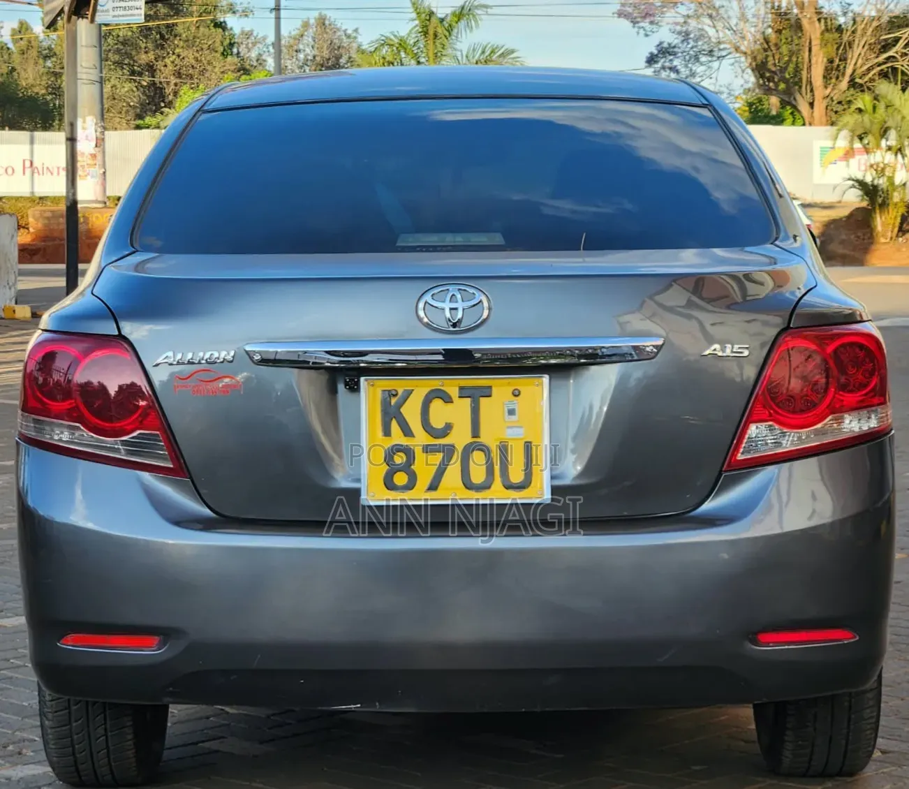 Toyota Allion 2013 Gray