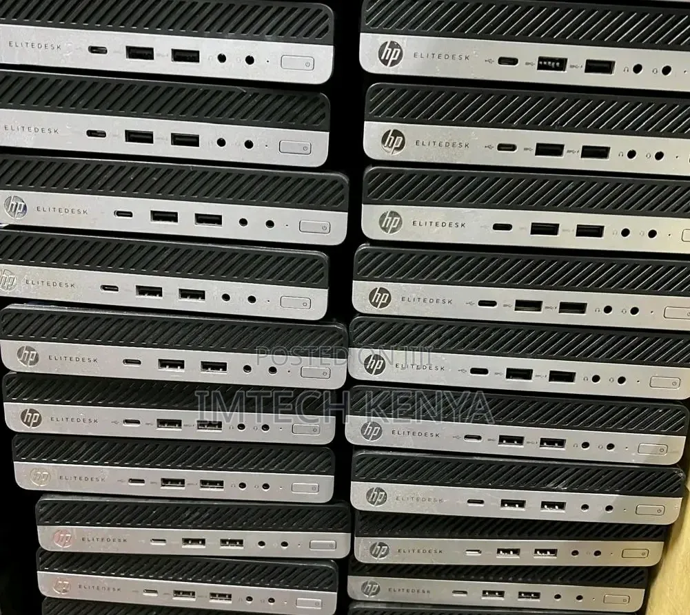 Desktop Computer HP EliteDesk 800 G3 8GB Intel Core i7 SSD 256GB